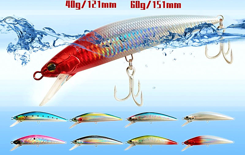 Sinking Minnow Lure, 40–80 g (1.4–2.8 oz) – product photo