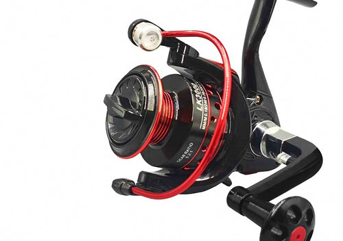 LK Spinning Reel, All-Metal Spool, Front Drag, Sizes 1000–7000 – product photo