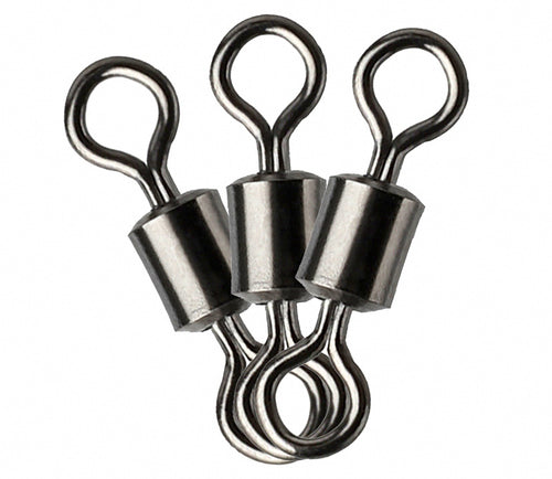 Carbon Steel Barrel Swivels, Sizes 2–10, Bulk Pack – product photo