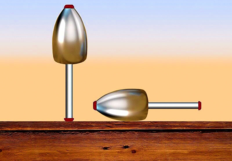 Sliding Bullet Sinkers, 0.07–0.19 oz (2–5.4 g) – product photo