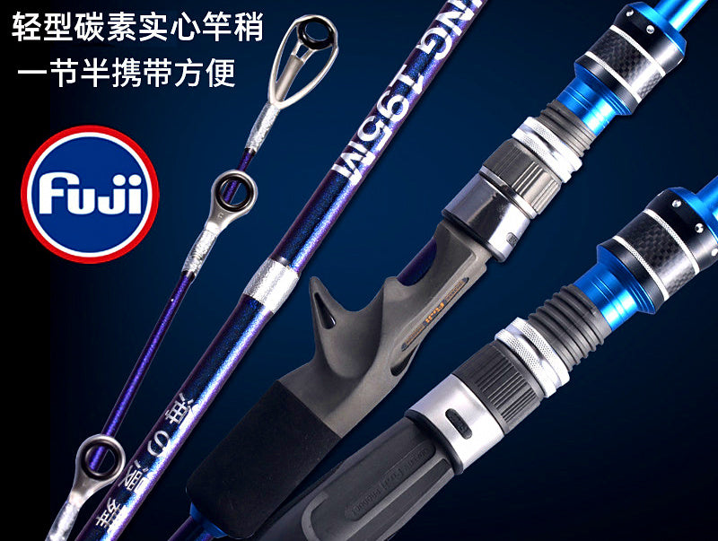Slow Pitch Jigging Rod, Carbon, 1.8–1.95 m (5'11"–6'5") – product photo