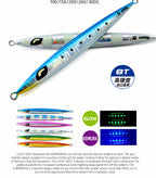 Flat Metal Jig, Glow Colors, 100–300 g (3.5–10.6 oz) – product photo