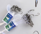 Pre-Tied Crooked-Mouth Hooks with Leader, Tub Pack – product photo