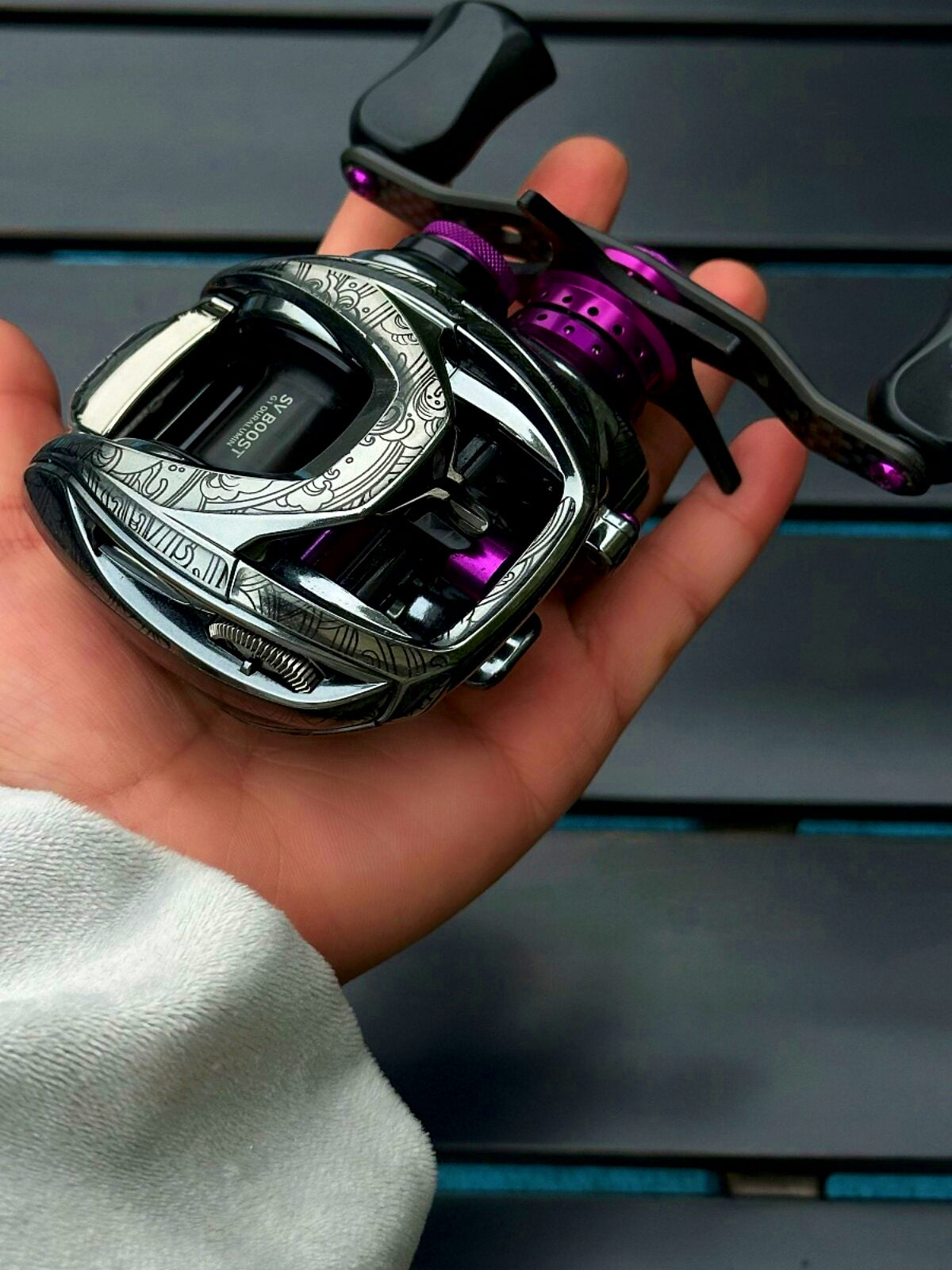 Baitcasting Reel Protective Film Wrap, Clear – product photo