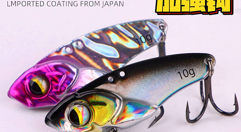 VIB Blade Bait, 5–14 g (0.18–0.49 oz) Lipless Vibration Lure – product photo