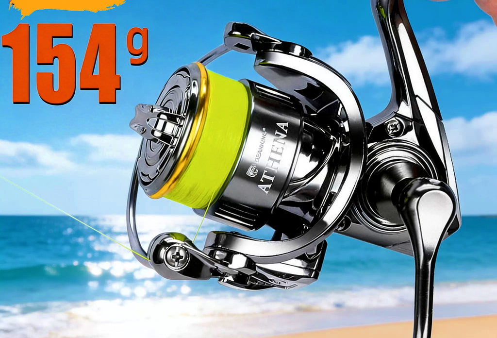 Carbon Fiber Front Drag Spinning Reel, 5.2:1, Sizes 800–6000 – product photo