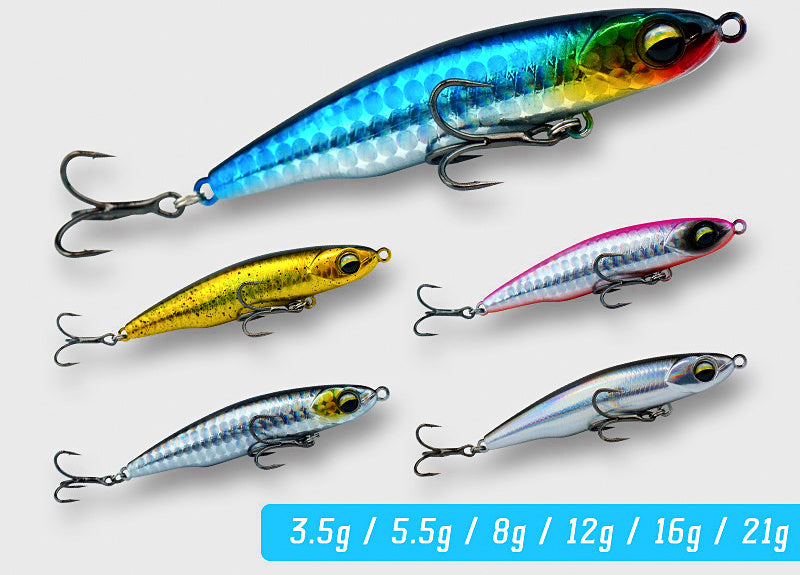 Sinking Pencil Lure, 3.5–21 g (0.12–0.74 oz) – product photo