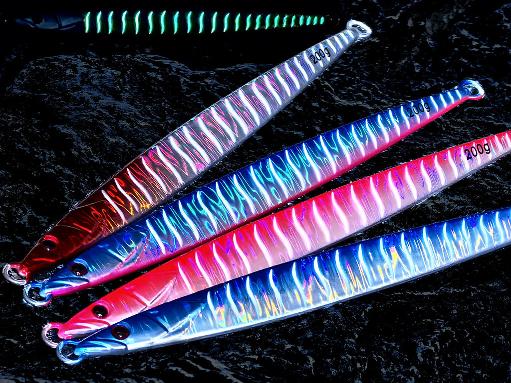 Glow Metal Jig, 40–500 g (1.4–17.6 oz) – product photo