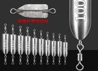 Bullet Fishing Sinker, Double Ring, 5.3–105.8 oz (150–3000 g) – product photo