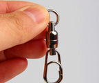Stainless Ball Bearing Snap Swivel, Sizes 1–6 – product photo