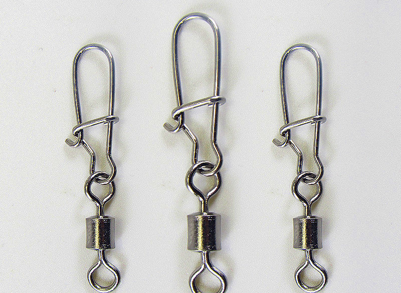 American Style Swivel with Reinforced Snap, 10 Pack, Sizes 1-12 – product photo