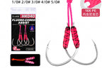 Double Assist Hooks for Jigs, Barbed, 2 Pack, Sizes 1/0–5/0 – product photo