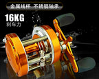 Gold Baitcasting Reel 5.2:1, 14BB, Saltwater Boat Fishing – product photo