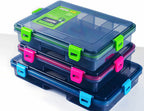 Single-Layer Lure Tackle Box, PP Plastic, Small or Large – product photo