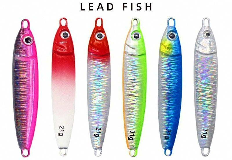 S-Shape Casting Metal Jig, 10–30 g (0.35–1.06 oz) – product photo