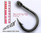 Barbed Bulk Fishing Hooks, Sizes 4 to 10/0 – product photo