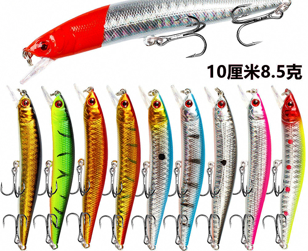 Floating Minnow Lure, 10 cm (3.9 in) 9 g (0.32 oz) – product photo