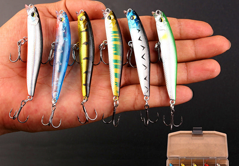 Sinking Minnow Lure, 8–12 g (0.28–0.42 oz), 7.5–8.5 cm – product photo