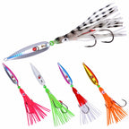 Slow Pitch Metal Jig, 40–200 g (1.4–7.1 oz)