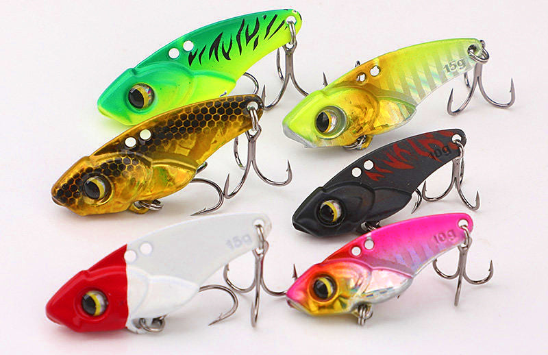 Metal Vib Blade Bait with Treble Hooks, 5–20 g (0.2–0.7 oz) – product photo