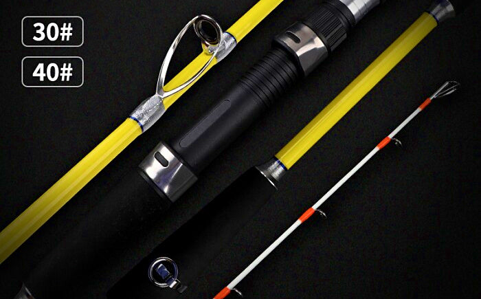 Carbon Boat Rod with Glow Tip, 1.65–2.7 m (5.4–8.9 ft) – product photo