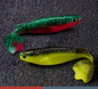 Paddle Tail Swimbait Soft Bait, 5-Pack, Sinking or Floating – product photo