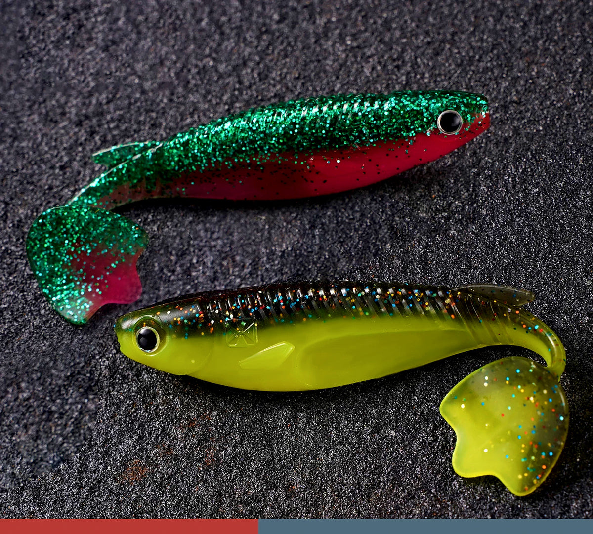 Paddle Tail Swimbait Soft Bait, 5-Pack, Sinking or Floating – product photo