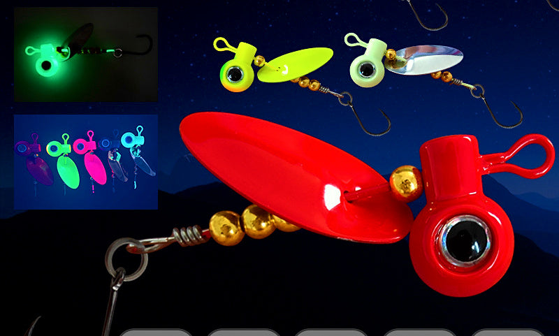 Micro Spinner Spoon, Single Hook, 2.7–10 g (0.1–0.35 oz) – product photo