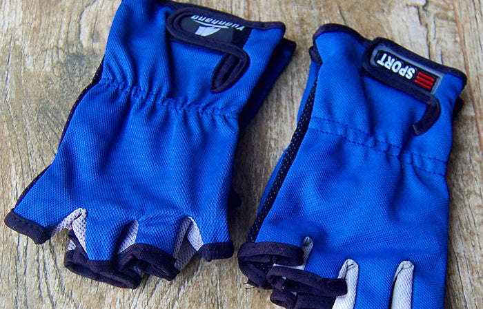 Fingerless Fishing Gloves, Sun Protection, Quick Dry – product photo