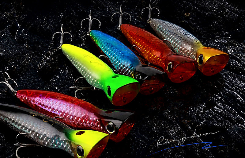 Topwater Popper Lure, 16–32.5 g (0.6–1.1 oz) – product photo