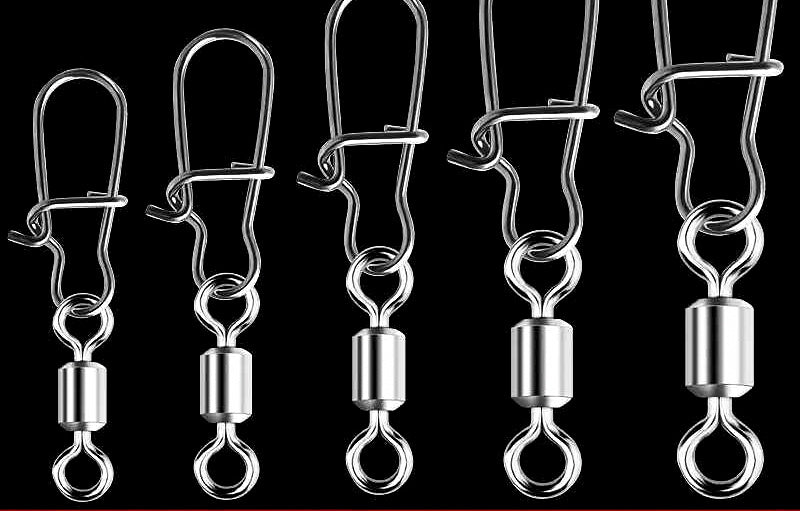 Fishing Snap Connectors, Pin Snap with Figure-8 Ring – product photo