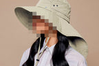 UPF 50+ Sun Bucket Hat, Wide Brim, Foldable Fishing Hat – product photo