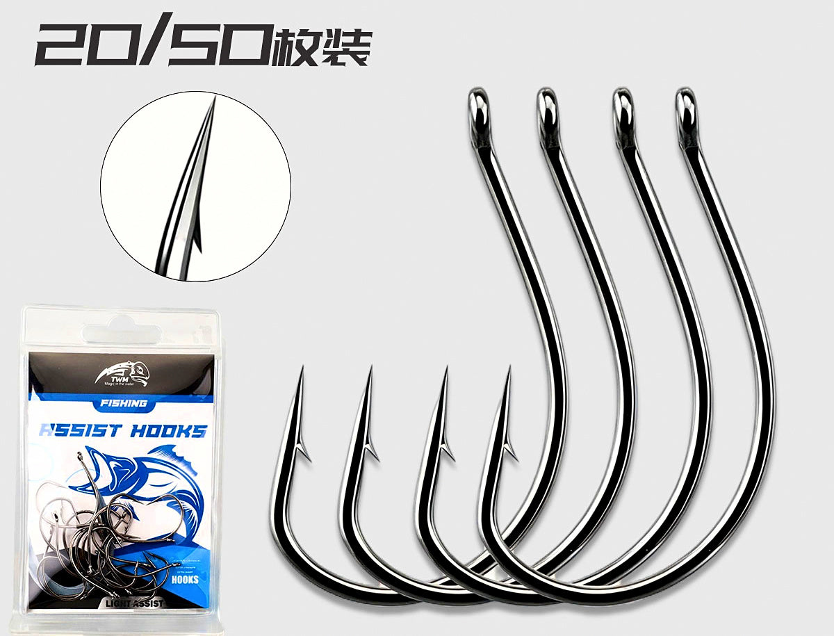 Barbed Soft Worm Hook, Reinforced 3X, Sizes #3 to 3/0 – product photo