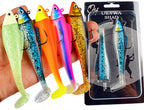 Lead Head Soft Swimbait Kit, 11–13.5 cm (4.3–5.3 in) – product photo