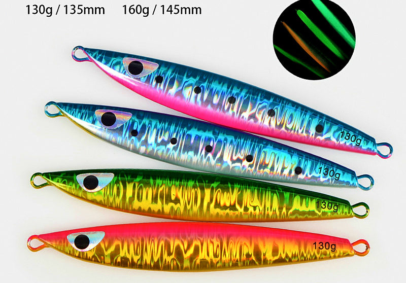 Glow Slow Pitch Jig, 130 g & 160 g (4.6 & 5.6 oz) – product photo