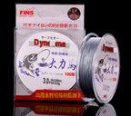 4-Strand PE Braided Fishing Line, Gray, 100 m (109 yd) – product photo