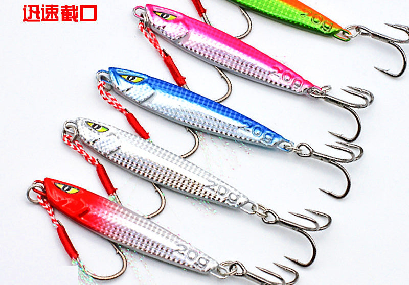 Metal Casting Jig with Treble Hook, 7–30 g (0.25–1.06 oz) – product photo