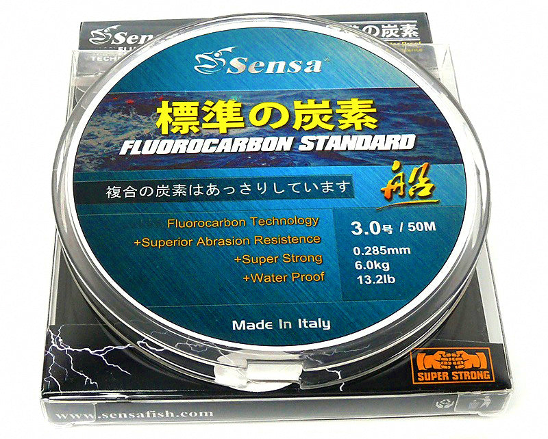 Carbon Leader Line, 50 m (164 ft), Sizes No. 3–12 – product photo