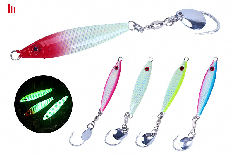 Textured Glow Metal Jig, 30–80 g (1.1–2.8 oz) – product photo