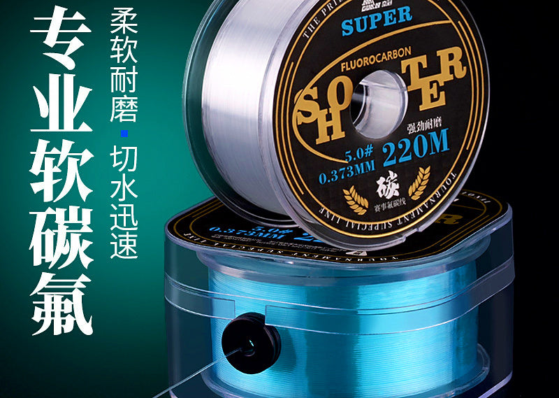 Nylon Fishing Line, Main Line or Leader, 220 m (240 yd) Spool – product photo