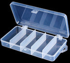 5-Compartment Plastic Tackle Box, 18 cm (7.1 in) – product photo