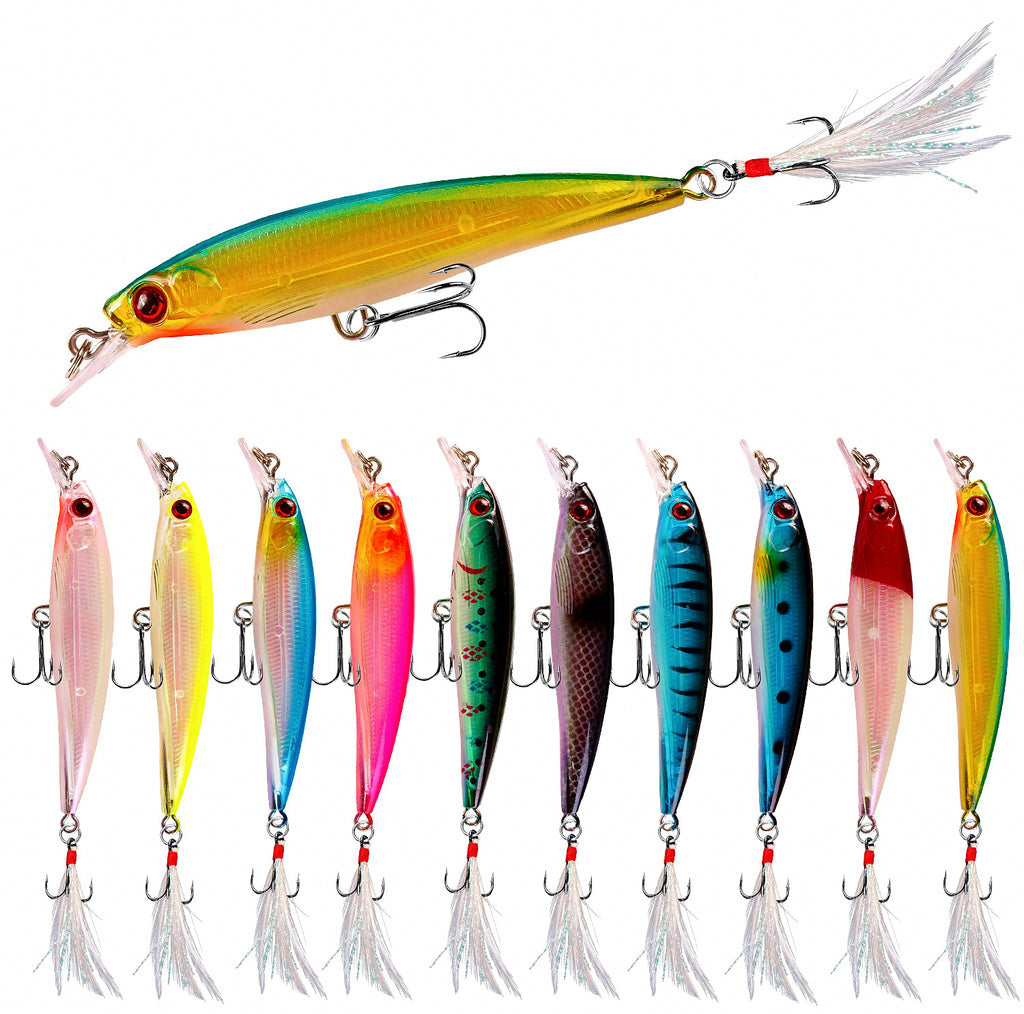 Floating Minnow Lure, 9 cm (3.5 in), 7 g (0.25 oz) – product photo