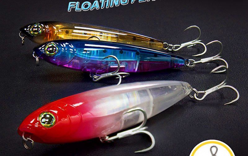 Floating Walk-the-Dog Pencil Topwater Lure, 5–20 g (0.18–0.7 oz) – product photo