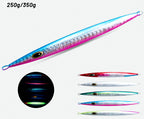 UV Glow Vertical Jig, 250–700 g (8.8–24.7 oz) – product photo