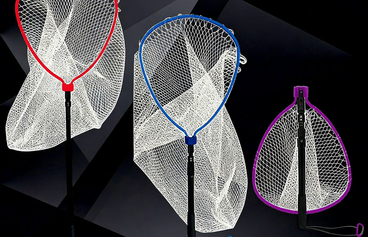 Folding Aluminum Landing Net, 145 cm (57 in), Mono Mesh – product photo