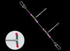 T-Boom Dropper Rig Leader, Multi-Hook Arm, 5 or 10 Pack – product photo