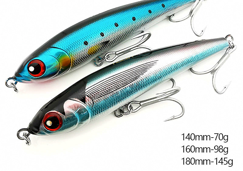 Sinking Pencil Lure, 70–145 g (2.5–5.1 oz), 14–18 cm – product photo