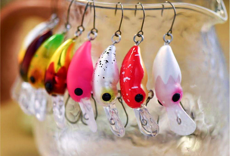 Micro Minnow Lure, 2.8 cm (1.1 in), 2.6 g (0.09 oz) – product photo