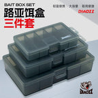 Plastic Lure Box, Single-Layer Tackle Box, Small to Large