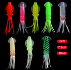 Soft Silicone Squid Lure, 6 / 7.5 / 10 cm (2.4–3.9 in) – product photo